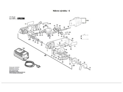Aku nůžky GUS 9,6 V Bosch 0601925103
