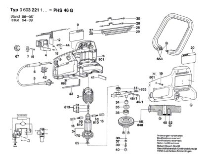 Křovinořez PHS 46 G Bosch 0603221103