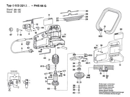 Křovinořez PHS 66 G Bosch 0603221203