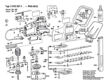 Křovinořez PHS 66 G Bosch 0603221503