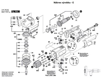 Leštička GPO 12 Bosch 0601366003