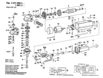 Leštička USWBosch J77 Bosch 0601300011