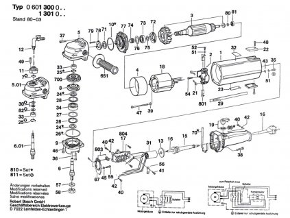 Leštička USWBosch J77 Bosch 0601300007