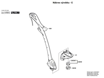 Montážní sada ART EASYTRIM Bosch 3600H78A01