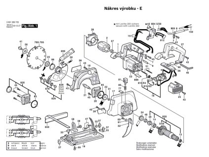 Okružní pila GKS 54 CE Bosch 0601569703