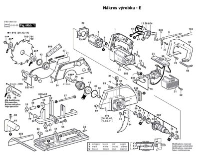 Okružní pila GKS 66 CE Bosch 0601568703