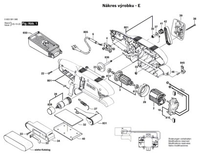Pásová bruska PBS 7 A Bosch 0603391080