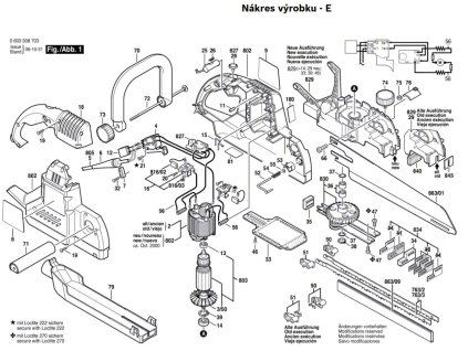 Pila ocaska PFZ 1400 AE Bosch 0603308603