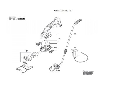 Aku nůžky na plech AGS 7,2 LI Bosch 3600H56000