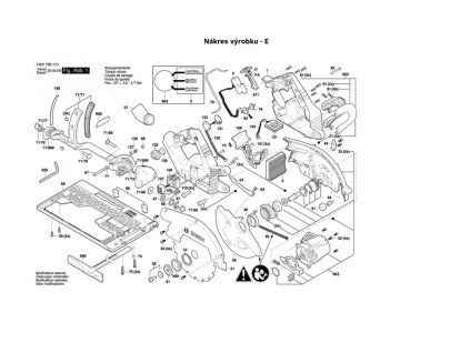 Aku okružní pila GKS18V-25GC Bosch 3601FB5110