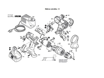 Aku příklepová vrtačka GSB 14,4 VE-2 Bosch 0601913420