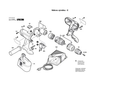 Aku příklepová vrtačka GSB 18 VE-2 Bosch 0601952355