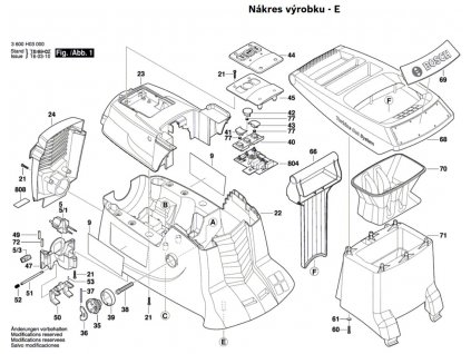 Drtič AXT 22 D Bosch 3600H03000