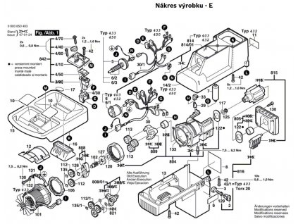Drtič AXT 2200 Bosch 0600850403