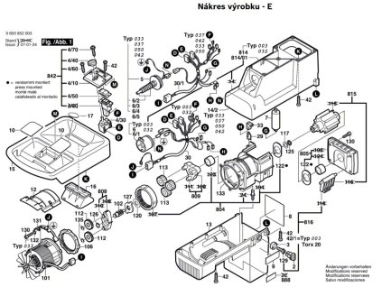 Drtič AXT 2200 HP Bosch 0600852003