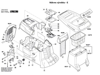 Drtič AXT 23 TC Bosch 3600H03201