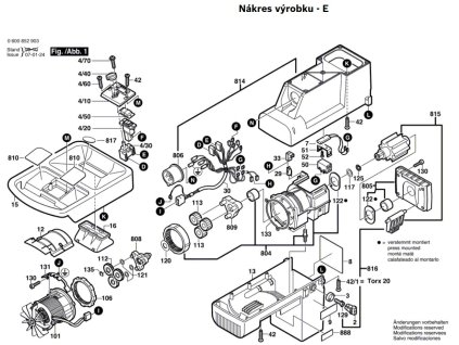 Drtič AXT 3000 HP Bosch 0600852903