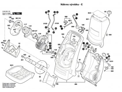 Drtič AXT Rapid 200 Bosch 0600853103