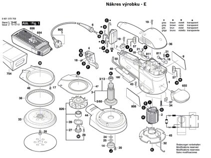 Excentrická bruska GEX 150 AC Bosch 0601372703