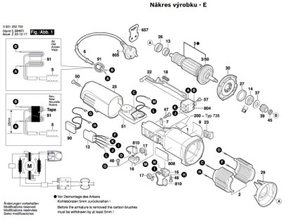 Excentrická bruska GEX 150 TURBO Bosch 0601250703
