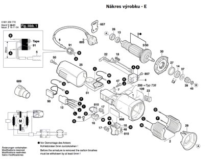 Excentrická bruska GEX 150 TURBO Bosch 0601250772