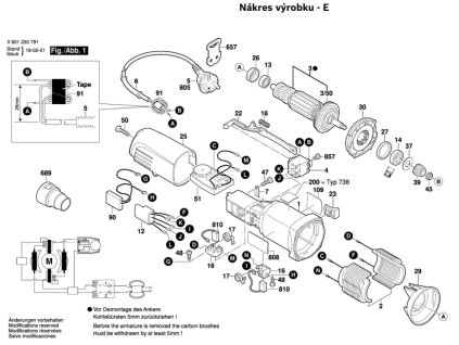 Excentrická bruska GEX 150 TURBO Bosch 0601250791