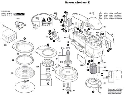 Excentrická bruska GEX 34-150 Bosch 3601C72800