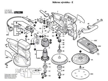 Excentrická bruska PEX 420 AE Bosch 0603298603