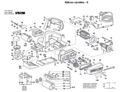 Hoblík GHO 31-82 Bosch 0601593062