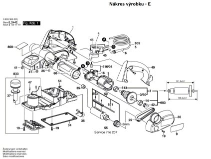 Hoblík PHO 16-82 Bosch 0603365060