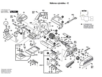 Hoblík PHO 25-82 Bosch 0603296003