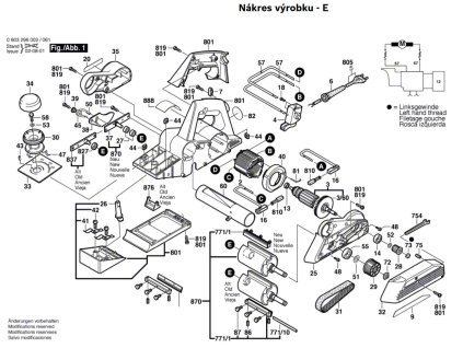 Hoblík PHO 25-91 Bosch 0603296063