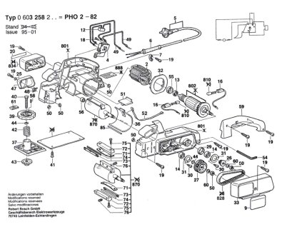 Hoblík PHO 2-82 Bosch 0603258203