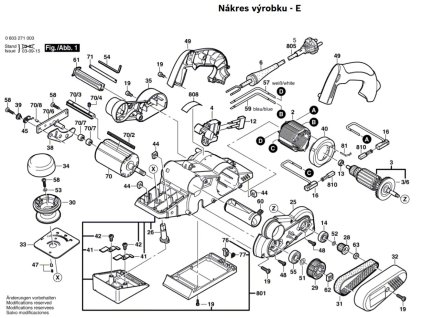 Hoblík PHO 30-82 Bosch 0603271003