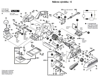 Hoblík PHO 35-82 C Bosch 0603296763