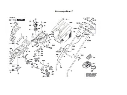 Aku Sekačka ROTAK 32 LI Bosch 3600H85D02