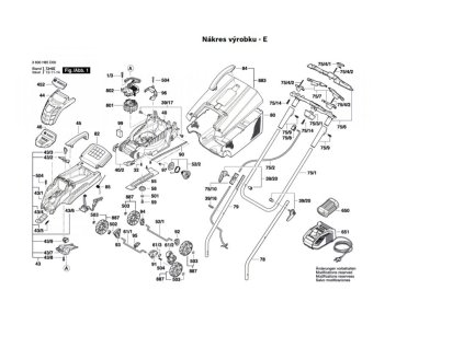 Aku Sekačka ROTAK 32 LI High Power Bosch 3600H85D01