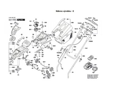 Aku Sekačka ROTAK 32 LI High Power Bosch 3600H85D03