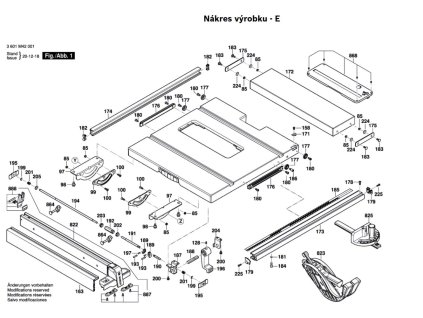 Kotoučová pila GTS 635-216 Bosch 3601M42001