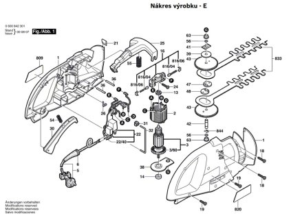 Křovinořez AHS 15 Bosch 0600842301