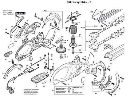 Křovinořez AHS 400-24 T Bosch 0600845B03