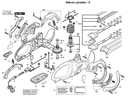Křovinořez AHS 40-24 Bosch 0600845003