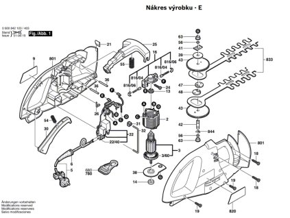 Křovinořez AHS 4-15 Bosch 0600842403
