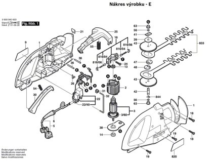 Křovinořez AHS 4-15 Bosch 0600842603