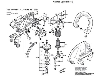 Křovinořez AHS 45 Bosch 0600841703