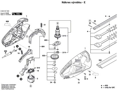 Křovinořez AHS 45-16 Bosch 3600H47A00