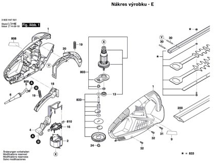 Křovinořez AHS 45-16 Bosch 3600H47A01