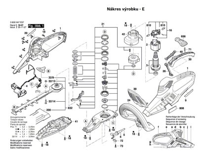 Křovinořez AHS 45-26 Bosch 3600H47E07
