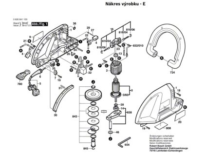 Křovinořez AHS 48 Bosch 0600841103