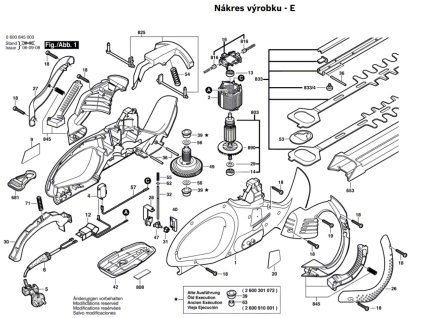 Křovinořez AHS 4800 Bosch 0600997031
